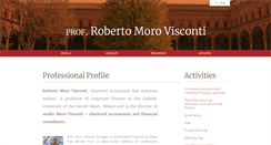 Desktop Screenshot of morovisconti.com